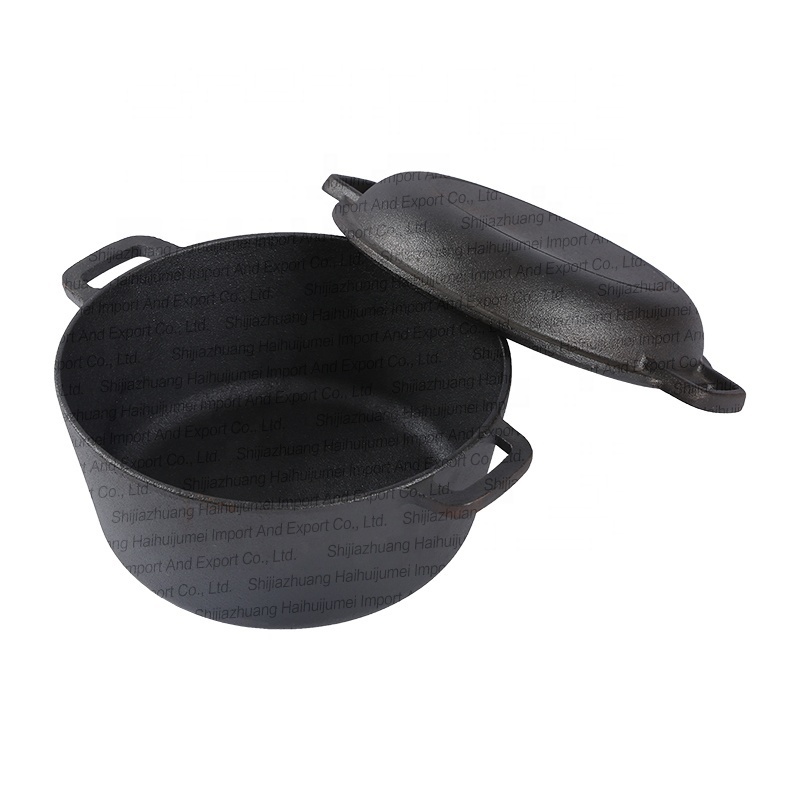 Manufacturer Professional Wholesale Pre Seasond Cast Iron Pots And Pans Outdoor Camping Cookware