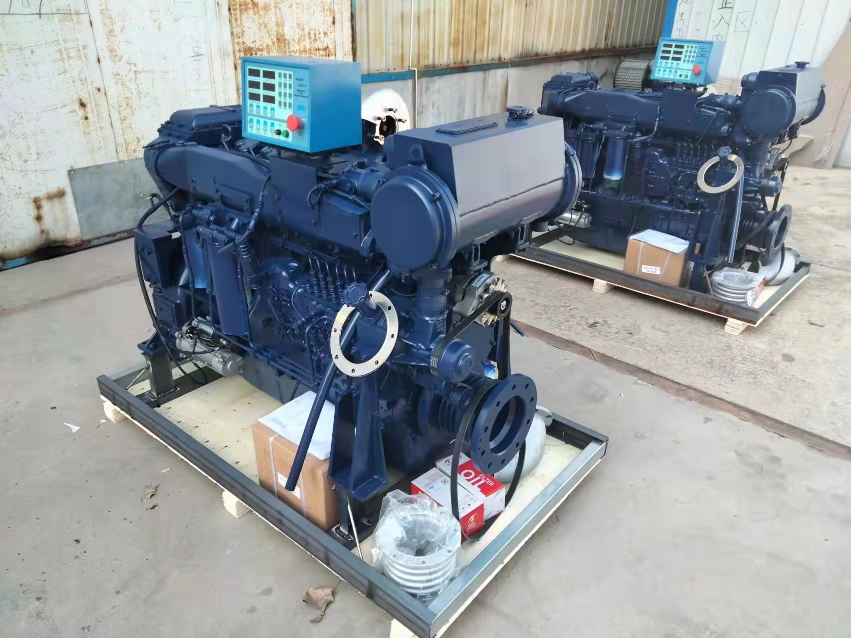 CCS Certificate WD12 series marine engine 300hp 327hp 350hp 375hp 400hp weichai marine diesel engine boat engine for sale