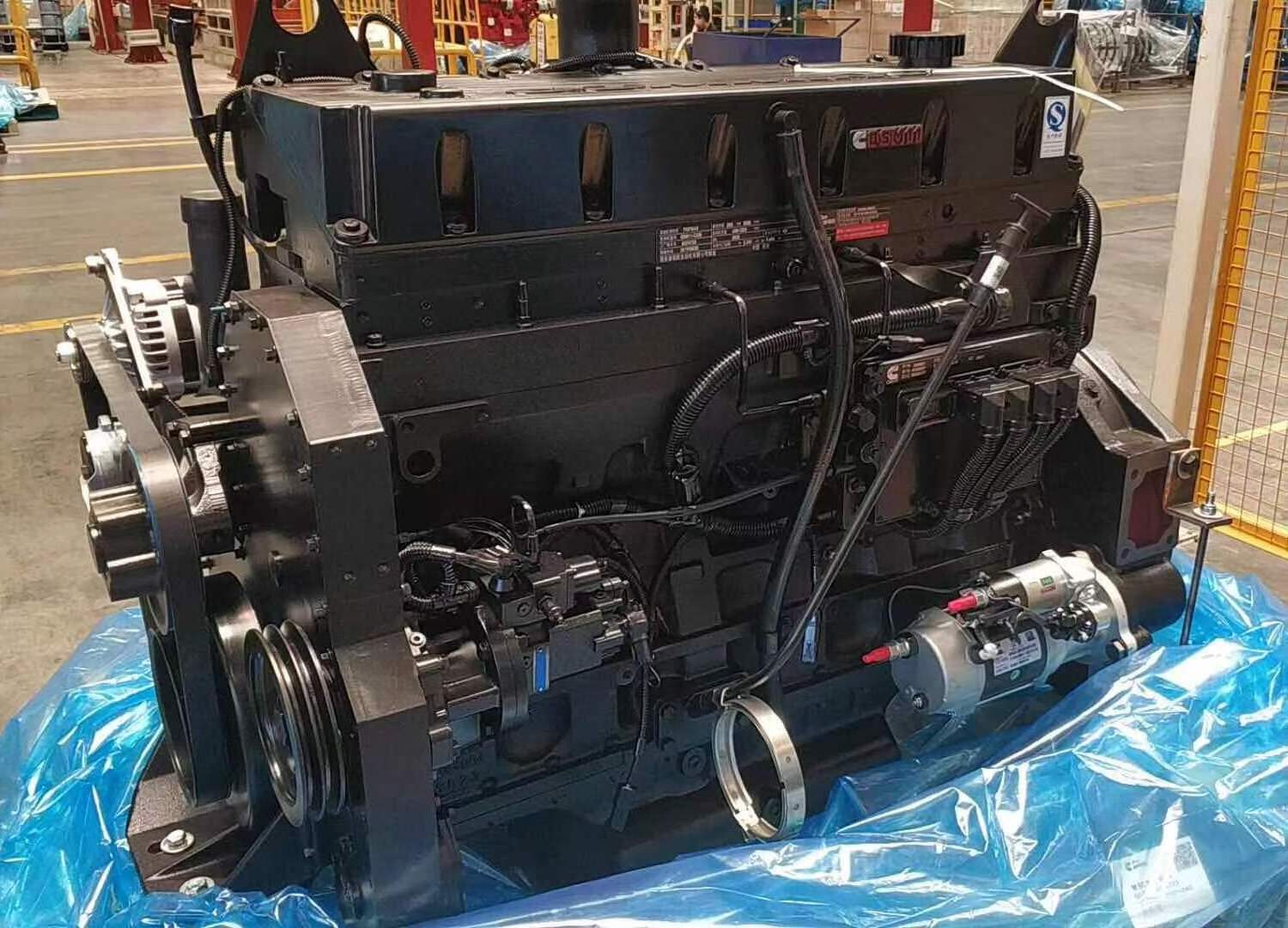 Original new  factory Machinery 10.8L 6 cylinder  300hp 350hp diesel engine motor  assebly QSM11 M11 for cum-mins