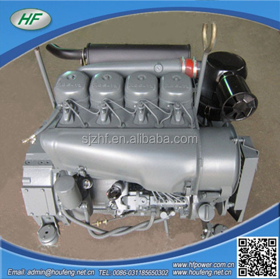 F4L913 diesel 4 cylinder 50 hp engine