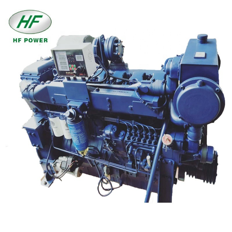 CCS Certificate WD12 series marine engine 300hp 327hp 350hp 375hp 400hp weichai marine diesel engine boat engine for sale