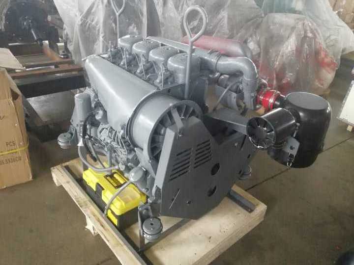 Original 50KW 68HP F4L912T 4-CYLINDER AIR COOLED DIESEL ENGINE