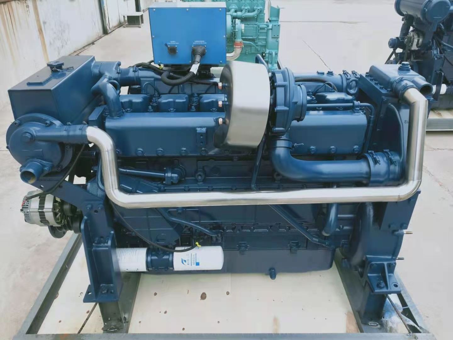 WEICHAI WD10 marine diesel engine 250hp 1500rpm 1800rpm 2100rpm boat engine for sale 4 stroke marine engine