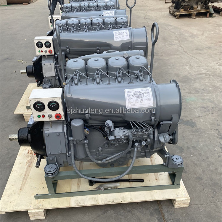 F4L912 air cooled 4 cylinder diesel engine with Clutch for construction machine 912 for deutz F4L912 diesel engine