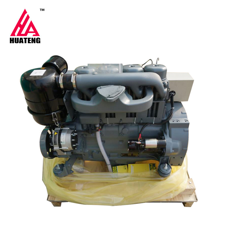 Beinei Diesel engine Air cooled 4 cylinder 4 stroke Beinei F4L912 engine 46kw/2300rpm for Deutz