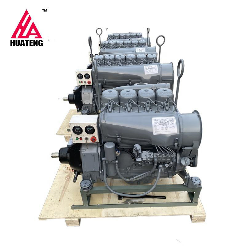 F4L912 air cooled 4 cylinder diesel engine with Clutch for construction machine 912 for deutz F4L912 diesel engine