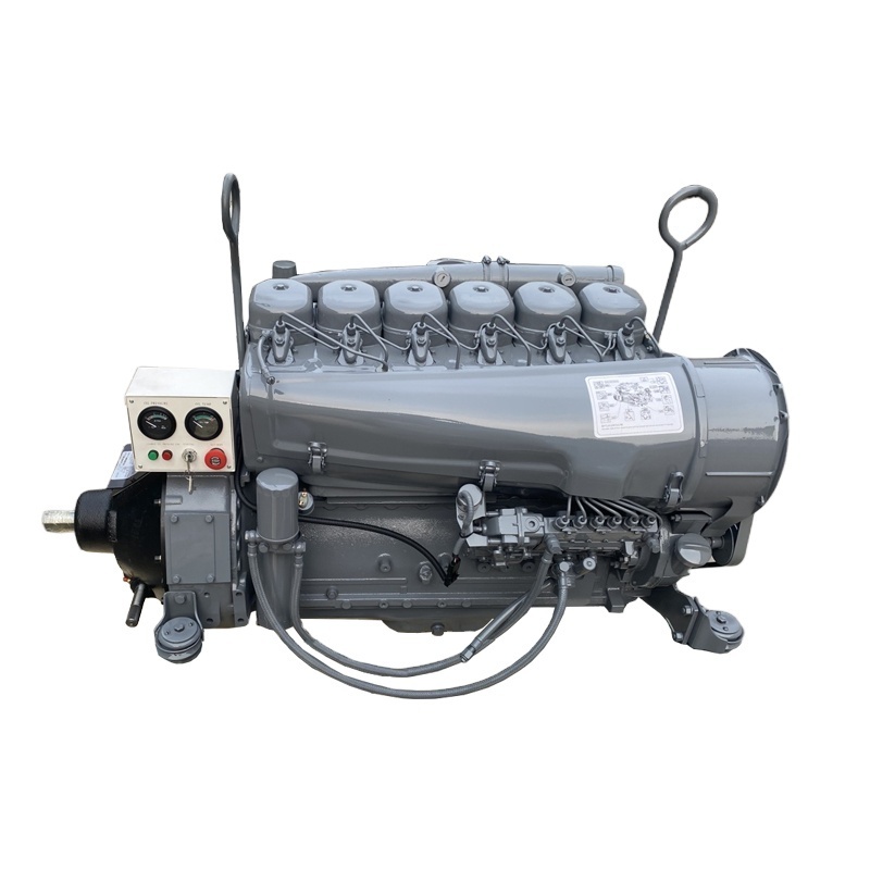 F6L912 Diesel Engine 100HP Air Cooled 6 Cylinder Motor with Clutch F6L912 engine for f6l912 deutz engine