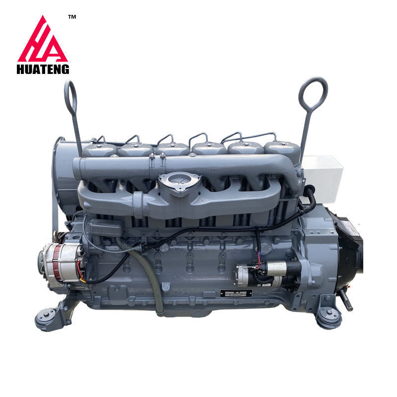 F6L912 Diesel Engine 100HP Air Cooled 6 Cylinder Motor with Clutch F6L912 engine for f6l912 deutz engine