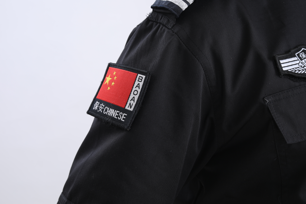 Chinese factory supply design men and women security clothing guard uniforms with logo men's work clothes