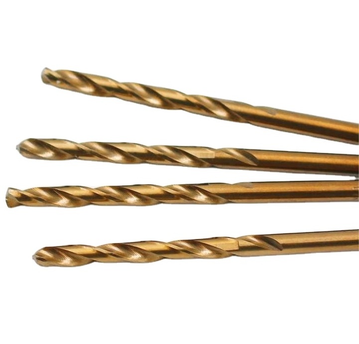 Industrial grade extra long hss straight shank twist drill taper twisted drills for aluminum alloy metal drilling