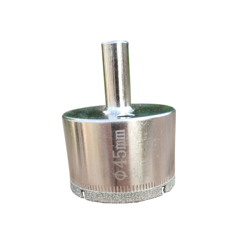 High quality  electroplated core diamond coated diamond glass hole saw tile&glass drill bit set