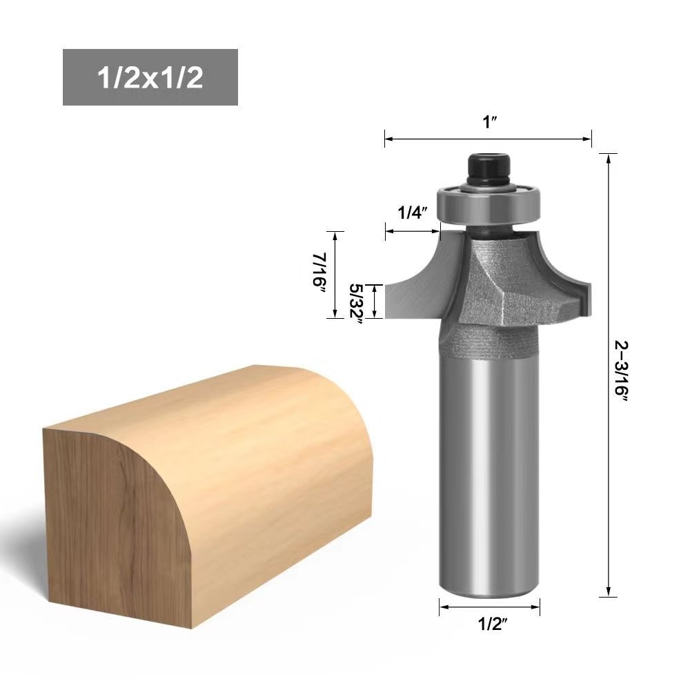 Woodworking rounded corner knife milling cutter slotting Trimming machine Cutter head engraving machine Gongs and knives