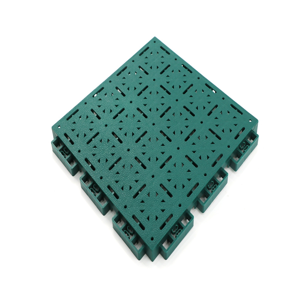 Antislip removable pp interlocking flooring tiles