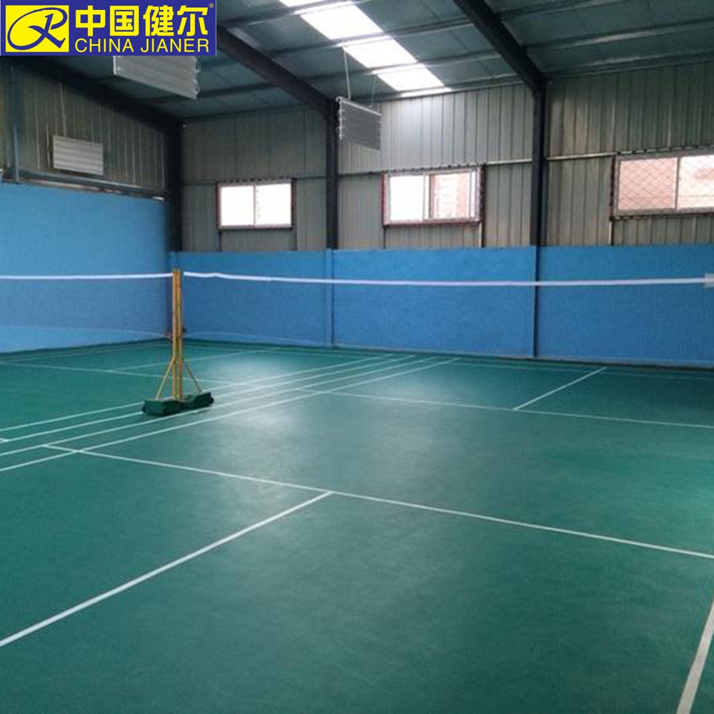 BWF Anti-slip Badminton Court Flooring Mat cheap PVC sports flooring anti-slip badminton floor mat Indoor basketball mat