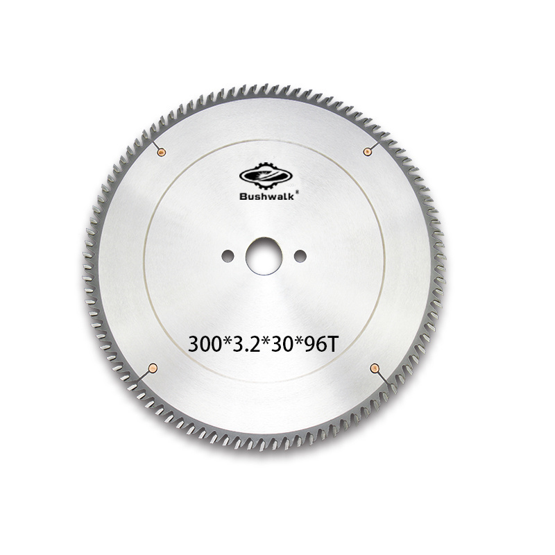 Hot selling BushWalk circular saw blade with concave tooth hard alloy saw blade woodcutting disc for panel board 250X3.2X30X80T