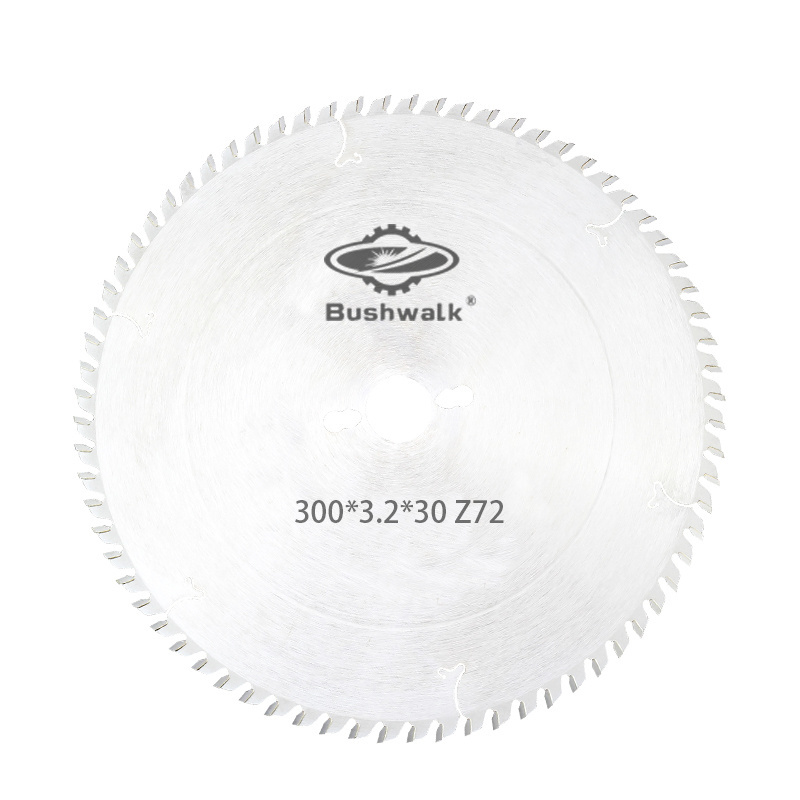 BushwaLk TCT carbide tipped Tooth Circular Panel saw blade for timber mill Wood Cutting 300X3.2X30 Z96