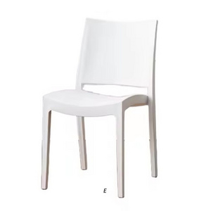 Cheap Chaise Hot Selling Sillas Plasticas Monoblock Modern Stackable Plastic Chair White Outdoor