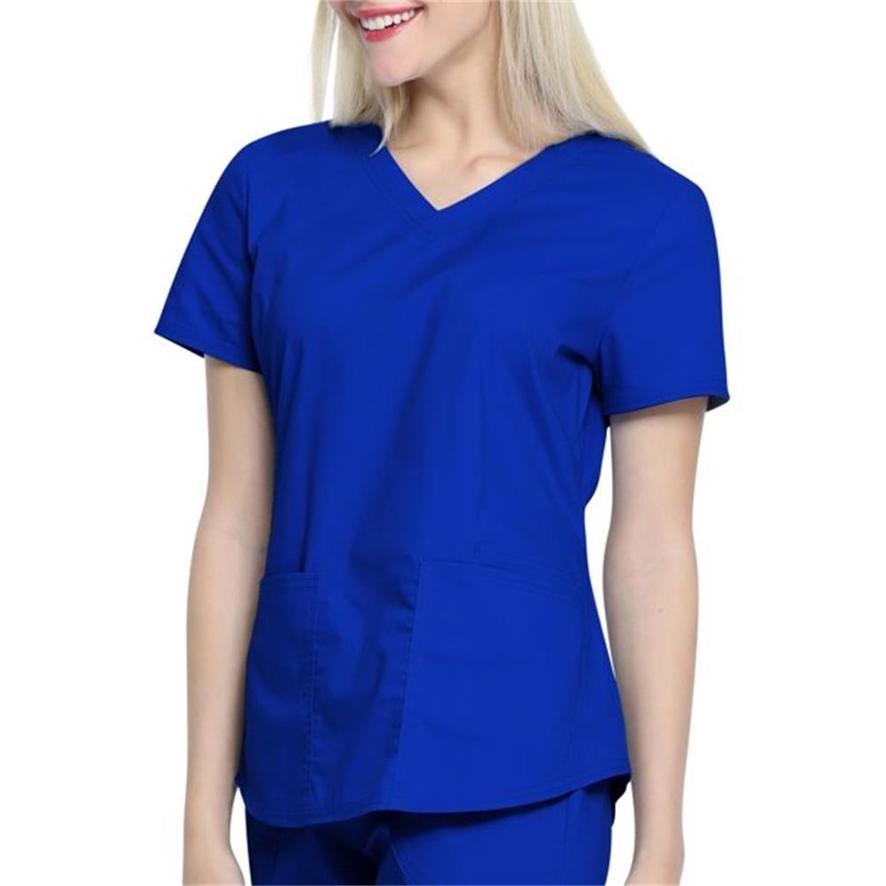 Top quality Breathable women's nursing scrub sets straight pants tall hospital uniforms cute nursing scrubs sexy in stock