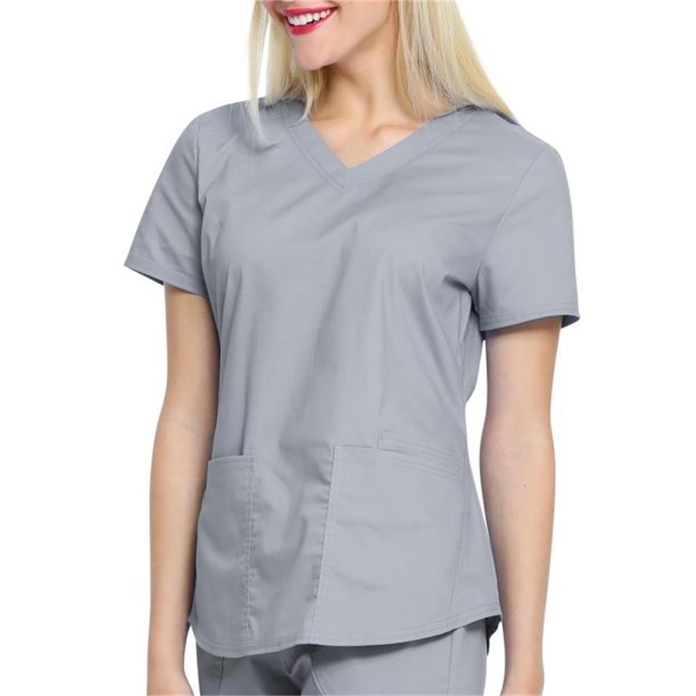 Top quality Breathable women's nursing scrub sets straight pants tall hospital uniforms cute nursing scrubs sexy in stock