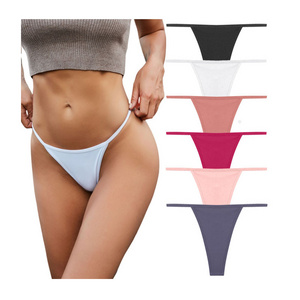 Wholesale thread female briefs lace panties ladies women's sexy plus size underwear thongs womens panties