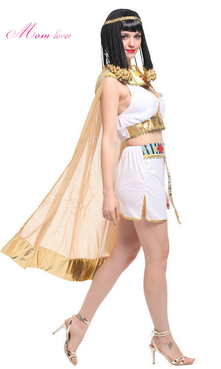 Wholesales Sexy Ancient Egyptian Costume Halloween Carnival Party Egyptian Queen Costume For Women