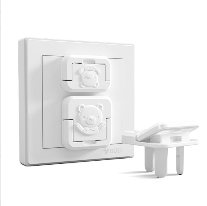 Manufacture Supply Secure Plastic Child Kids Baby Home Safety Electrical Outlet Cover Safety Protector