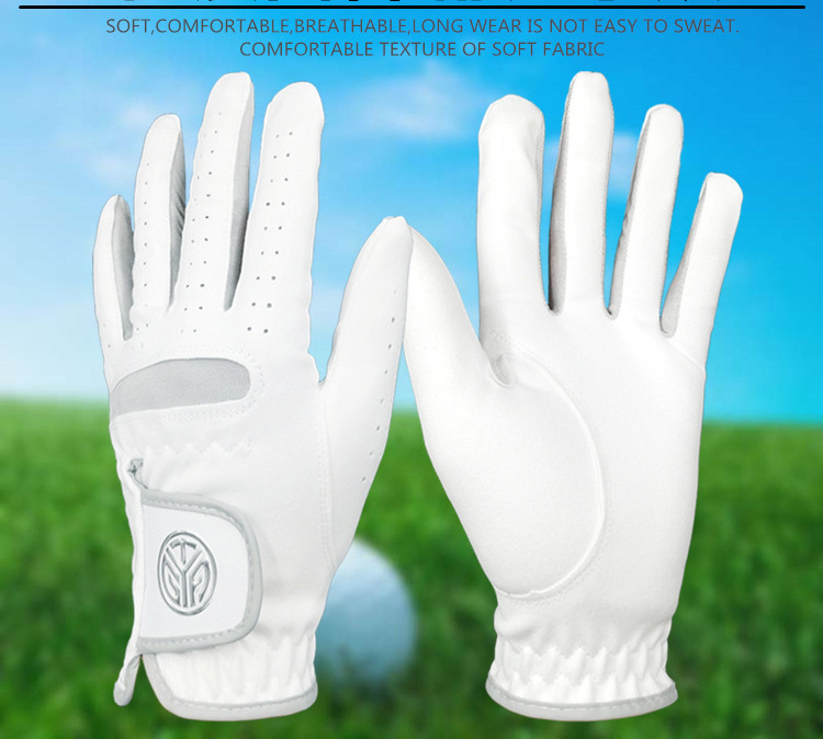 Wholesale Custom Logo Golf Gloves Guantes De Golf For Men Sports Safety Gloves for outdoor sports