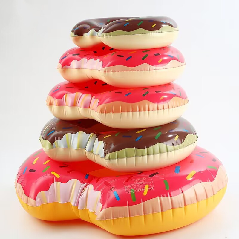 Inflatable Donut swimming ring Water Fun Donut Pool Float