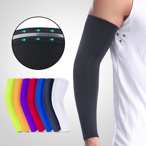 oem custom cooling Sports Compression Baseball Basketball Football Cycling uv sun protection Arm Sleeves For men women bike