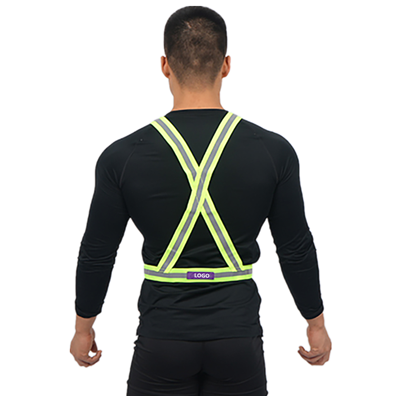 Safety Vest Wholesale High Reflective Running Visible Safety Vest Volunteer Reflector Personal Protective Vests