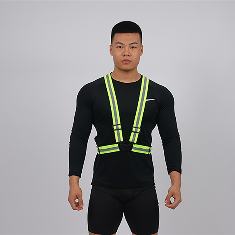 Safety Vest Wholesale High Reflective Running Visible Safety Vest Volunteer Reflector Personal Protective Vests