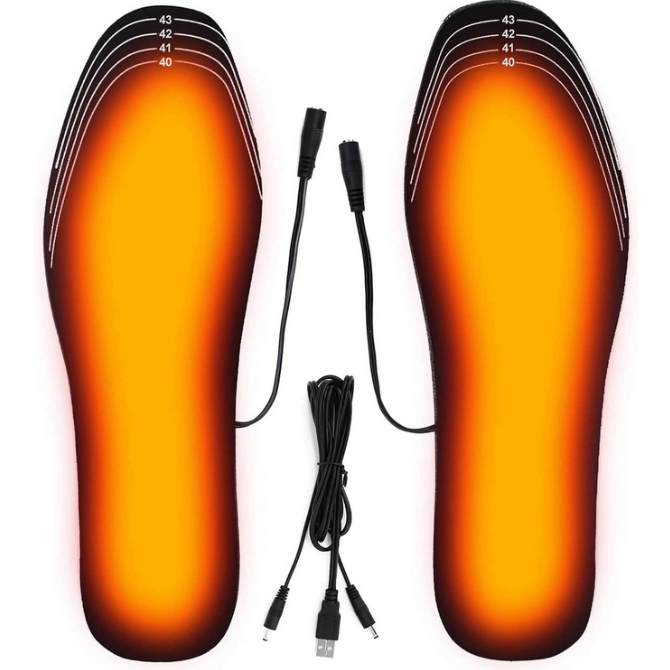 Adjustable Shoe Heated Insoles Thermal Winter Warm Soft Comfortable Insole Pads for Shoes