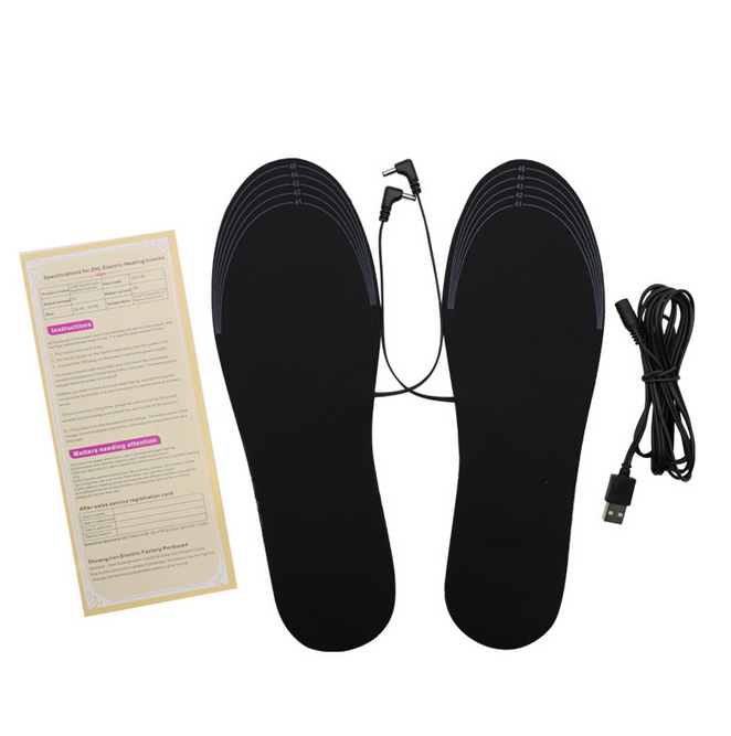 Adjustable Shoe Heated Insoles Thermal Winter Warm Soft Comfortable Insole Pads for Shoes