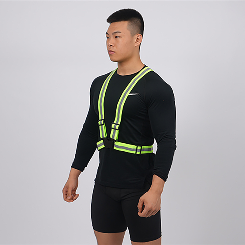 Safety Vest Wholesale High Reflective Running Visible Safety Vest Volunteer Reflector Personal Protective Vests