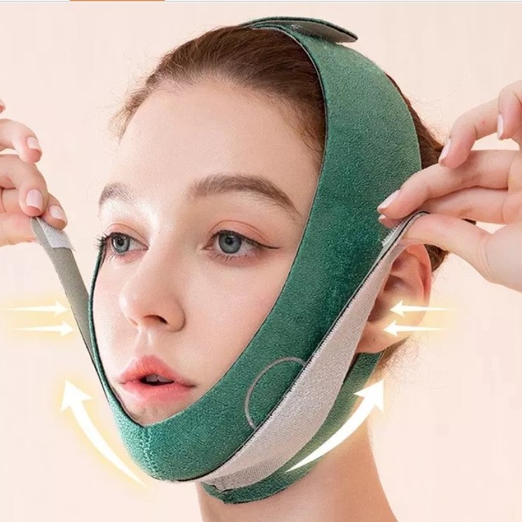 Manufacturer V Shaped Slimming Face Mask Double Chin Reducer Face Shaper Band Facial Slimming Strap