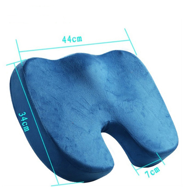 Non-Slip Cooling Silicone Car Gel Memory Foam Gel Seat Cushion For Pain Relief