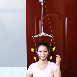 Cervical traction frame medical door suspension household use cervical spondylosis stretching frame neck support brace