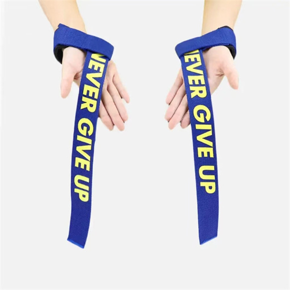 Custom Weightlifting Wrist Straps for Gym Barbell Using Assistance Wrist Bands