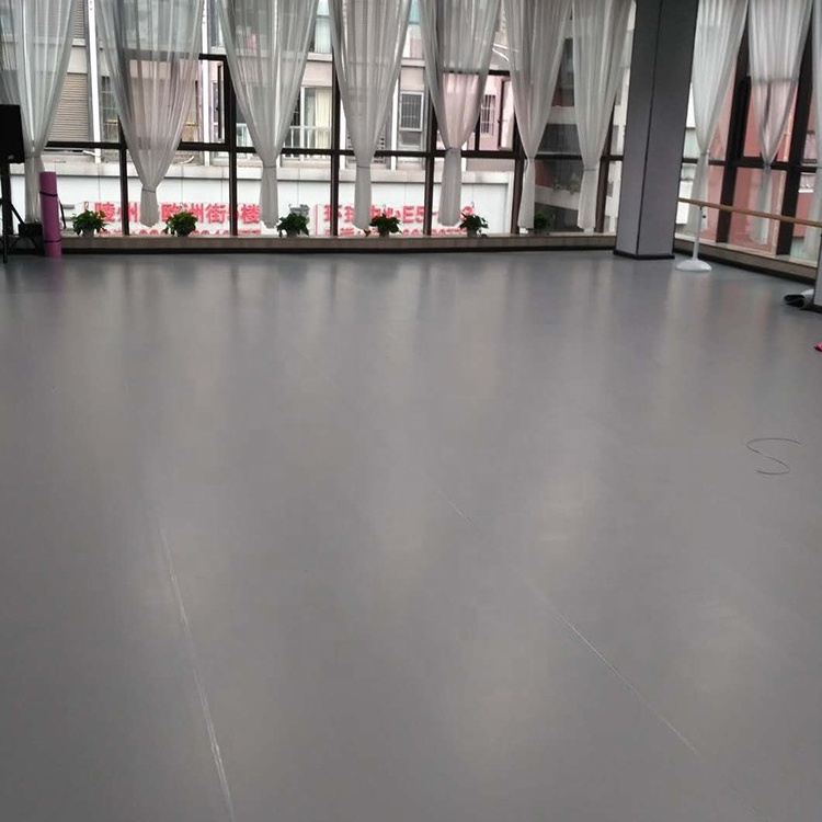 Dance Studio Floor PVC Ballet Flooring China Dance Cover/ Covering Dance Floor Soft and Portable Vinyl Gym