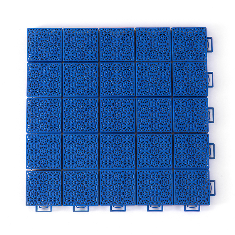 modular flooring tiles high quality pp interlocking tiles sport floor court tiles badminton outdoor tartan flooring