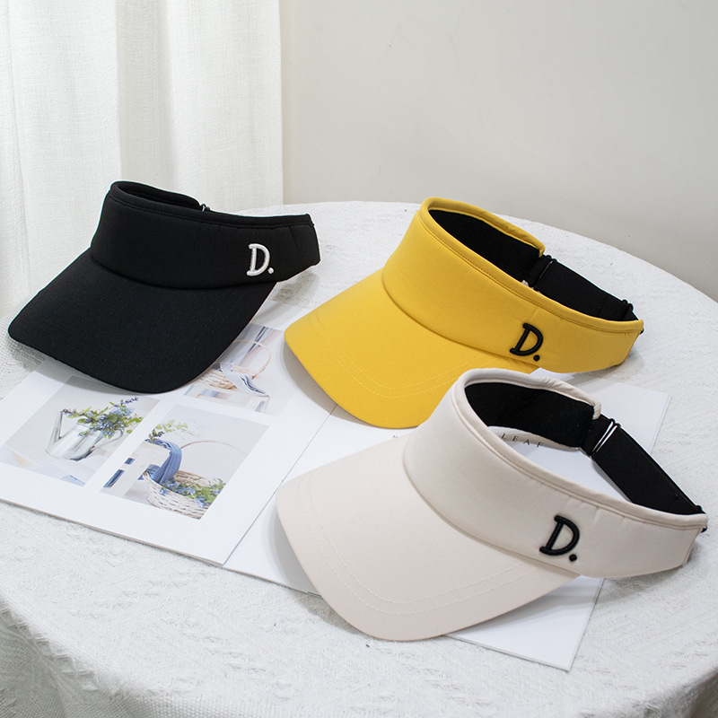 Gorras Custom Sweat-absorbent Sunvisor Protection Tennis Neon Sport Visor Caps Golf Hats