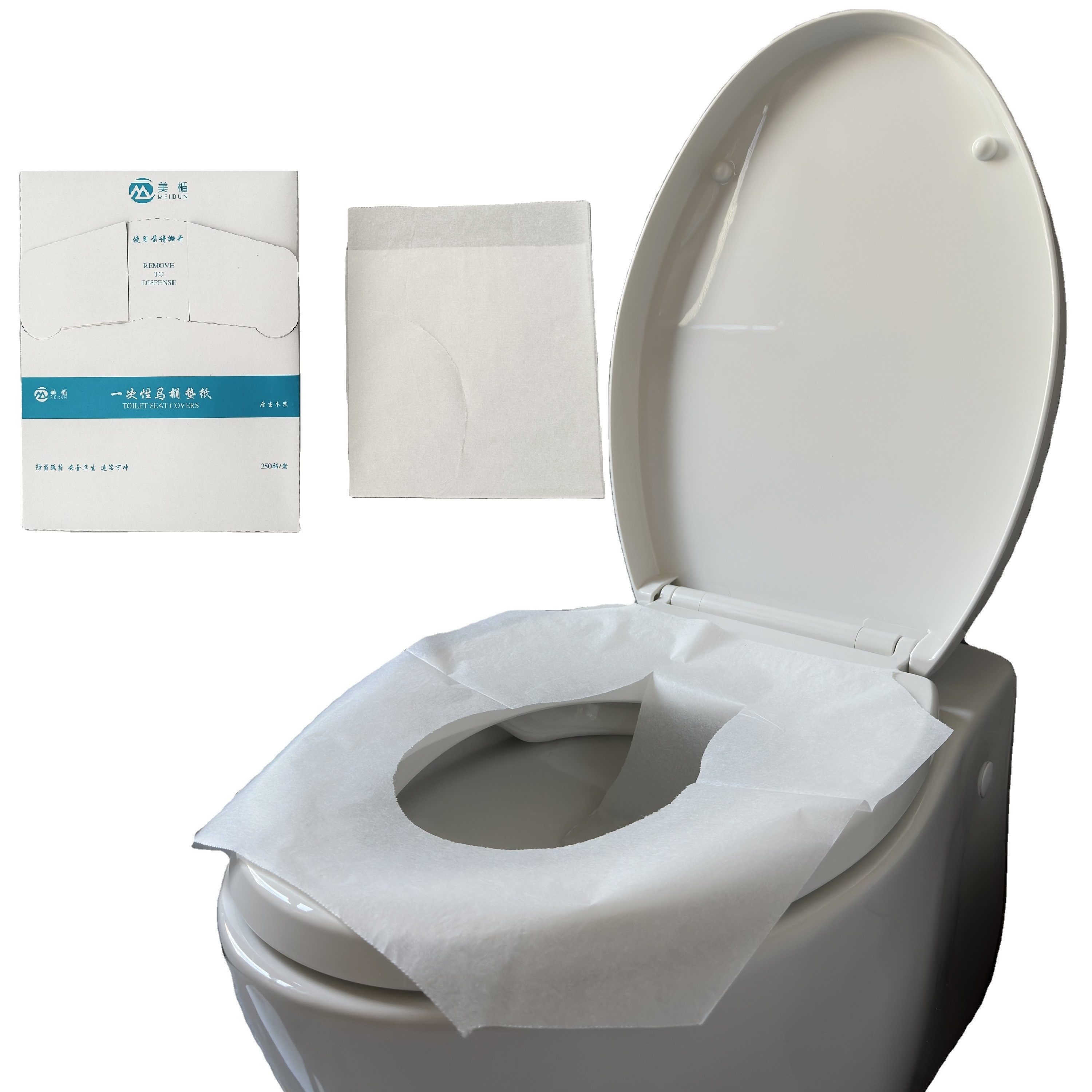 1/2 Half Fold Toilet Seat Cover Tissue Paper Disposable Toilet Seat Cover