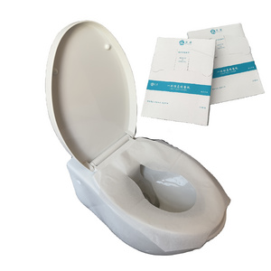 200pcs Paper Toilet Seat Covers Travel Hotel Disposable Virgin Paper Half-Fold Toilet Seat Cover