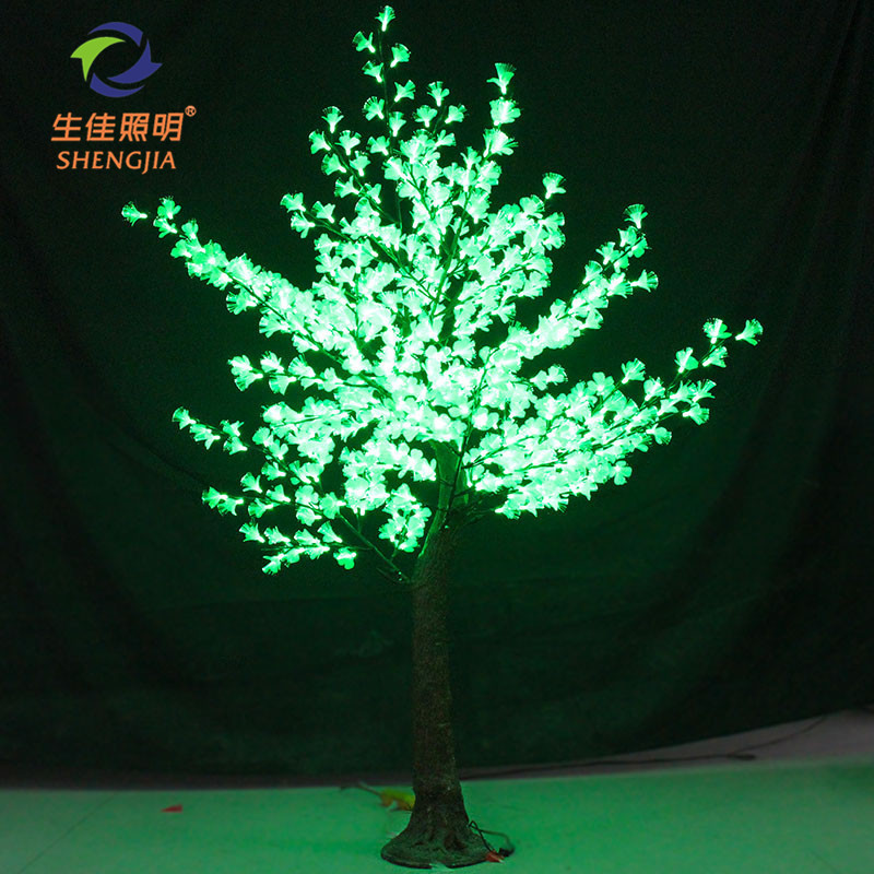 Decor holiday decorative Led blossom tree Cherry Lights and New LED landscape tree artificial outdoor holiday light