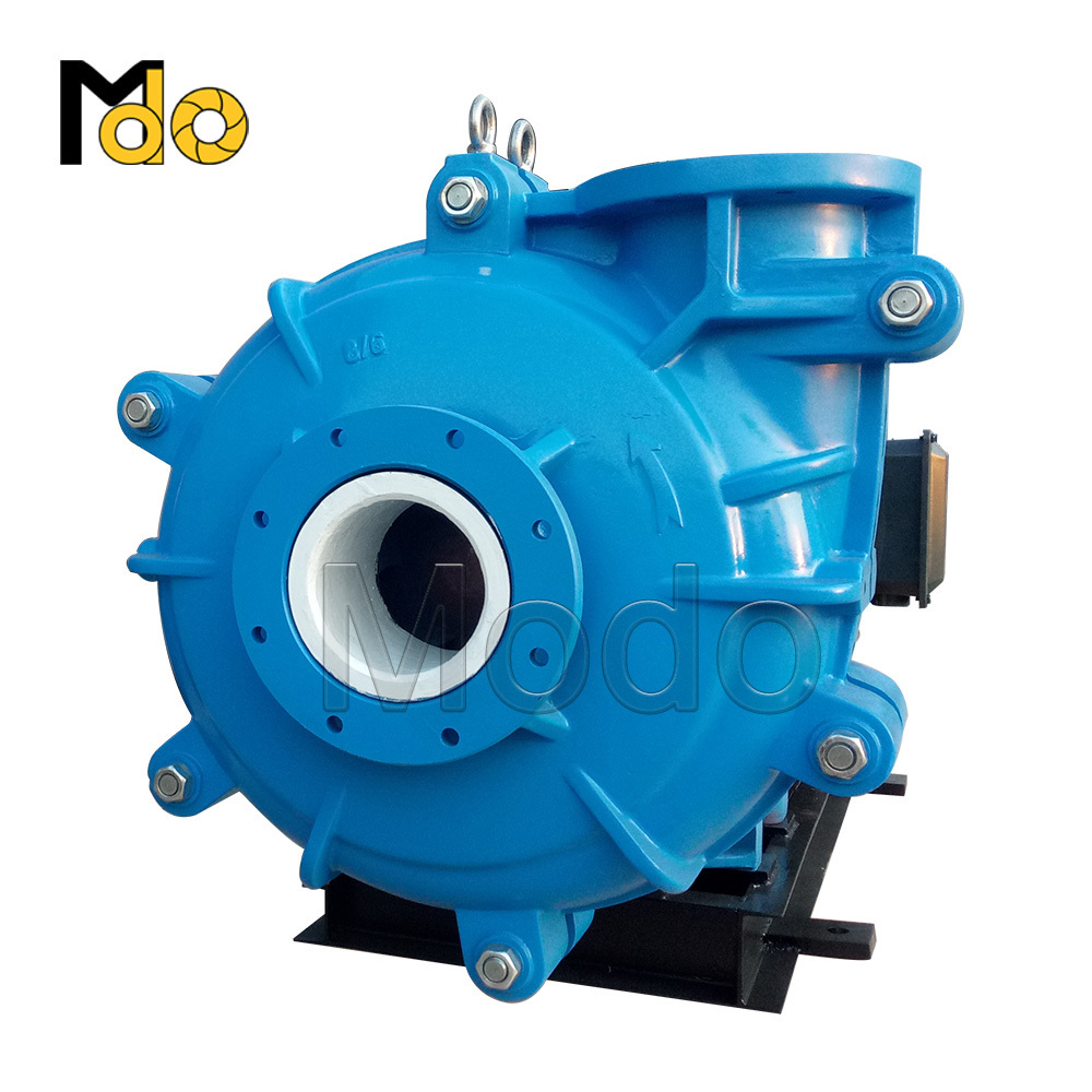 Heavy duty driven coal rubber horizontal gravel sand ceramic slurry pump