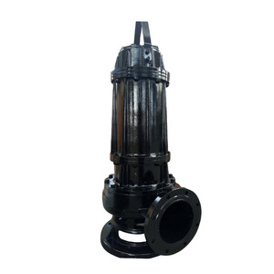 industrial stainless steel submersible vertical high lift 3 phase electric marine sewage water pump with cutter