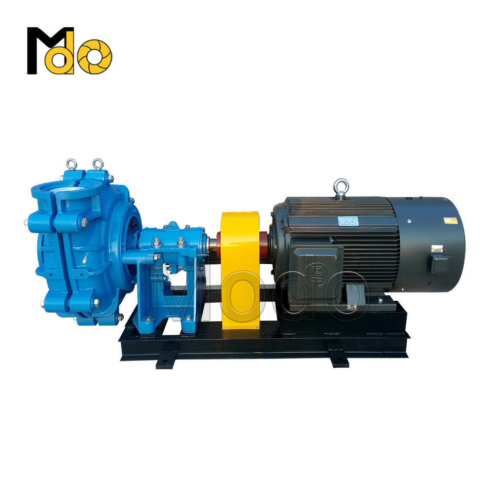 Heavy duty driven coal rubber horizontal gravel sand ceramic slurry pump