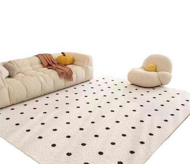 Living room carpet bedroom cashmere bed blanket Long wooden floor non-slip mat sofa floor mat