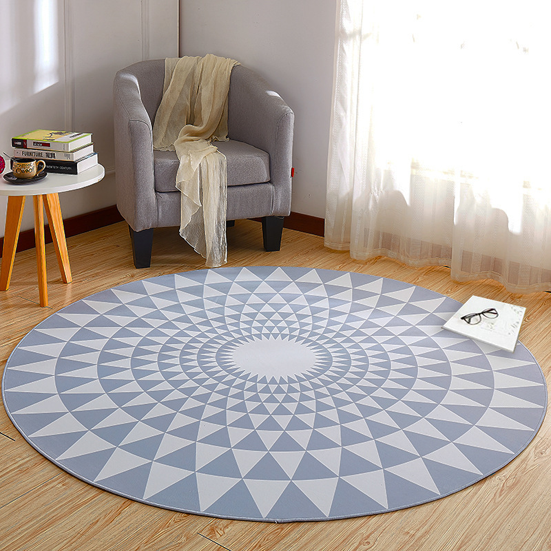 Geometric Musical Instruments piano floor mat Round carpet drum mat a mat