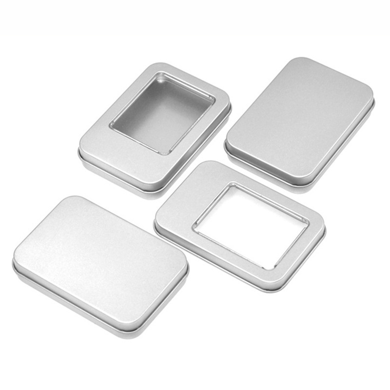 Wholesale 88x60x16mm electronics Box China Manufacture Spot Small Tin Box Lip Balm Storage Tin Container Packaging Metal Tin Box